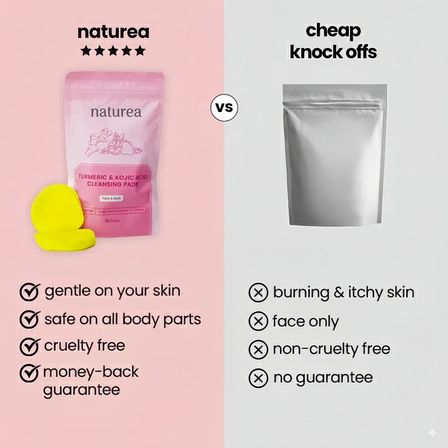 Turmeric & Kojic Acid Brightening Pads